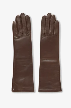 Lange Nappaleder-Handschuhe Celia