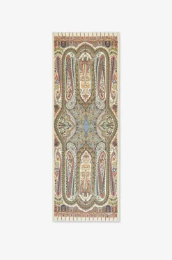 Leichter Kaschmir- und Seidenschal mit Paisley-Motiv
