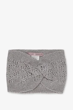 Lurex-Lochstrick-Stirnband Manila