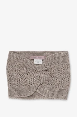 Lurex-Lochstrick-Stirnband Manila