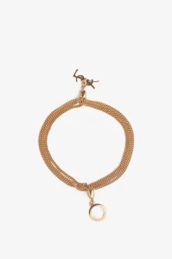 Mehrsträngiges goldenes Armband Cassandre Lock