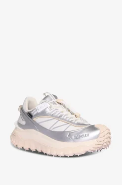 Mesh- und Metallic-Leder-Sneakers Trailgrip GTX