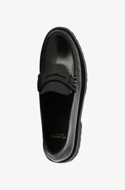 Mokassins aus glasiertem Leder mit dicker Sohle Le Loafer 15