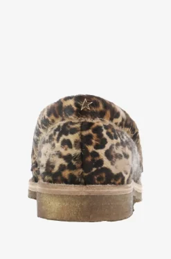 Mokassins aus Kalbshaar-Leder mit Leo-Print Loafer Classic