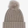 Mütze mit Bommel
