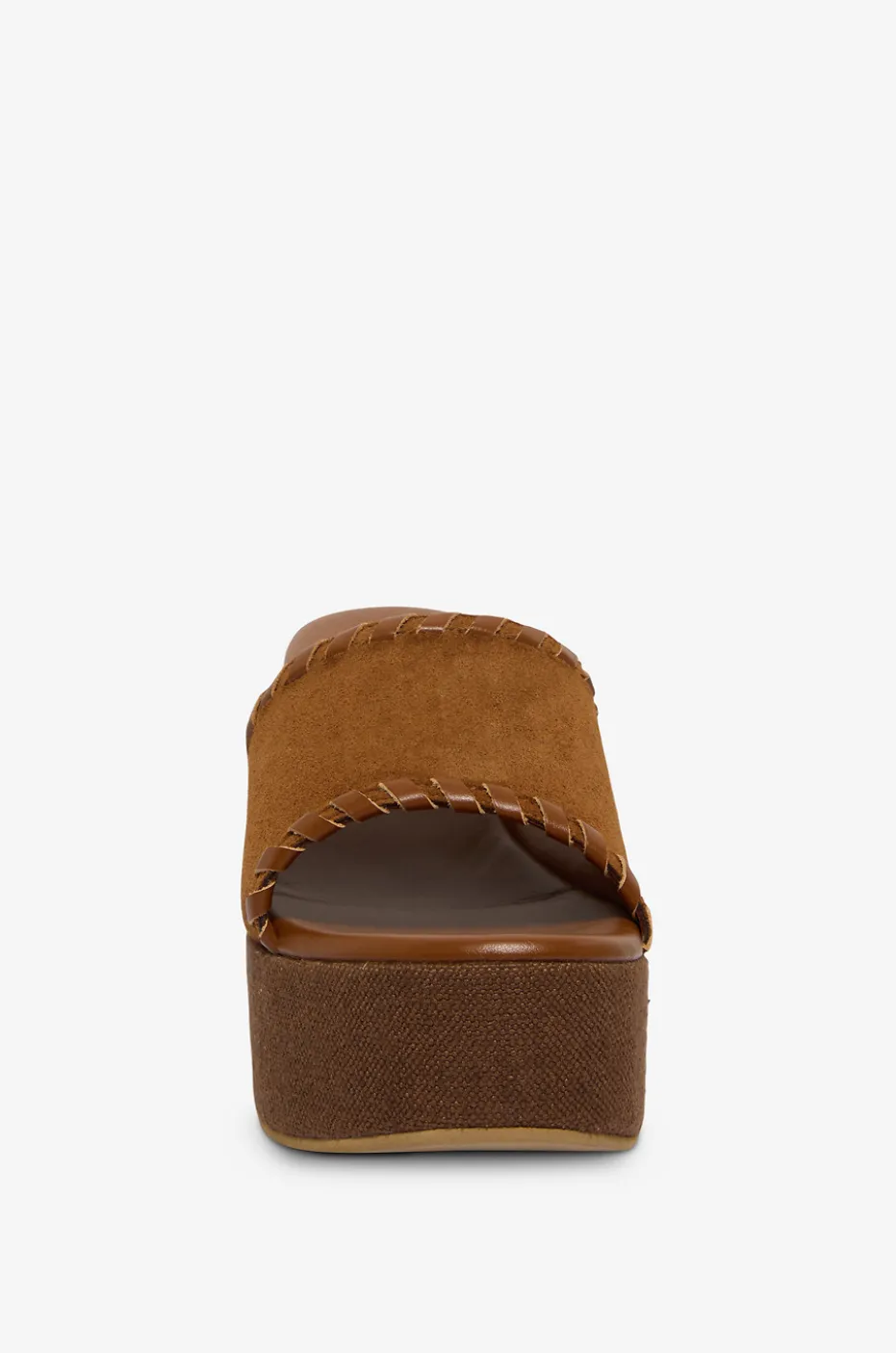 Mules mit Keilabsatz aus Wildleder Omani