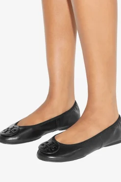 Nappaleder Ballerinas mit runder Spitze Reva