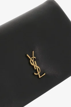 Nappaleder-Brieftasche mit Kettengurt YSL Cassandre