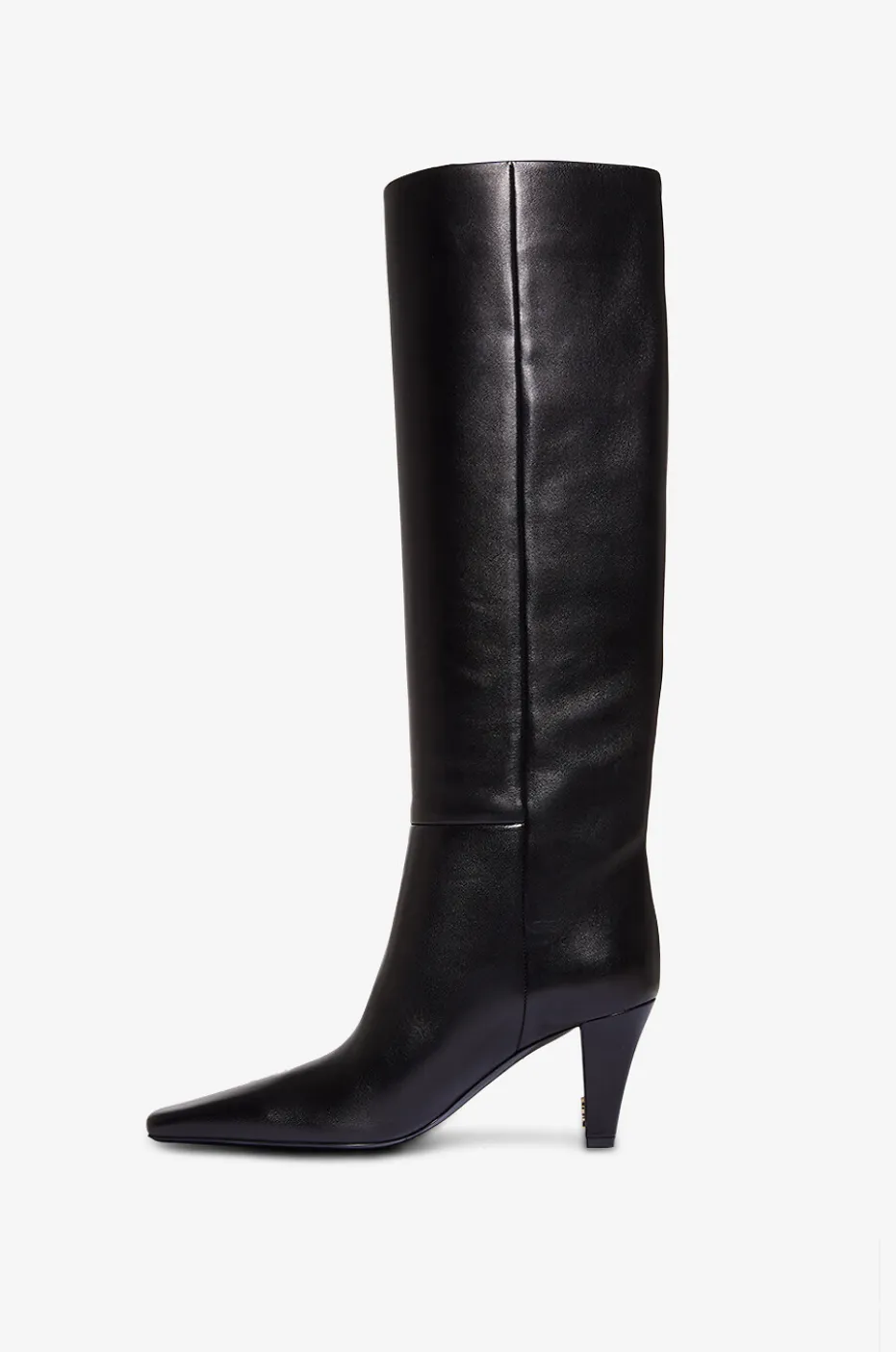 Nappalederstiefel mit Absatz Jill 75