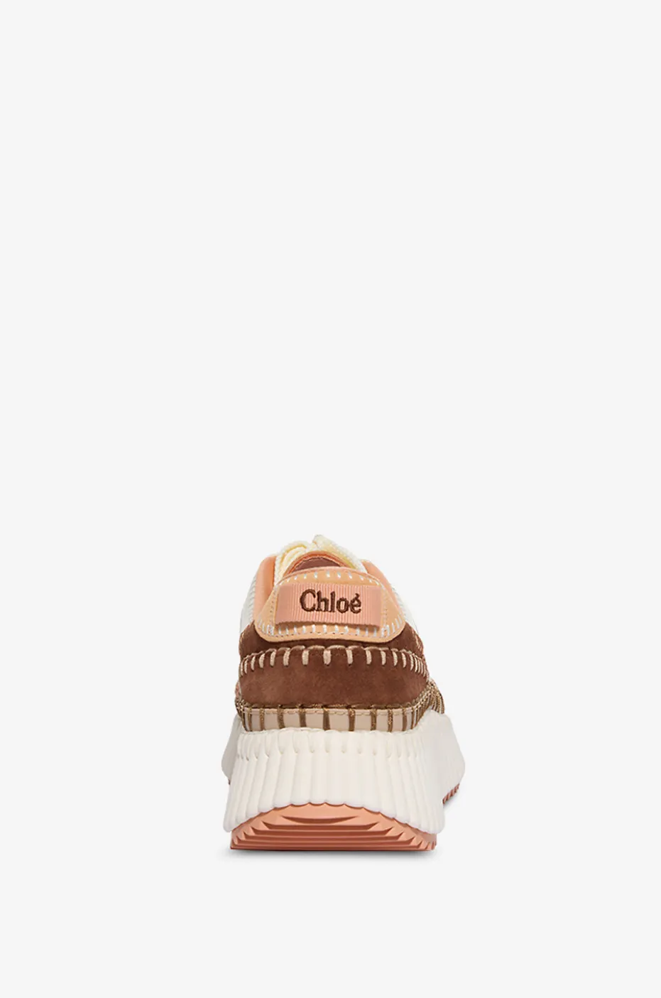 Niedrige Glatt- und Wildledersneakers Nama