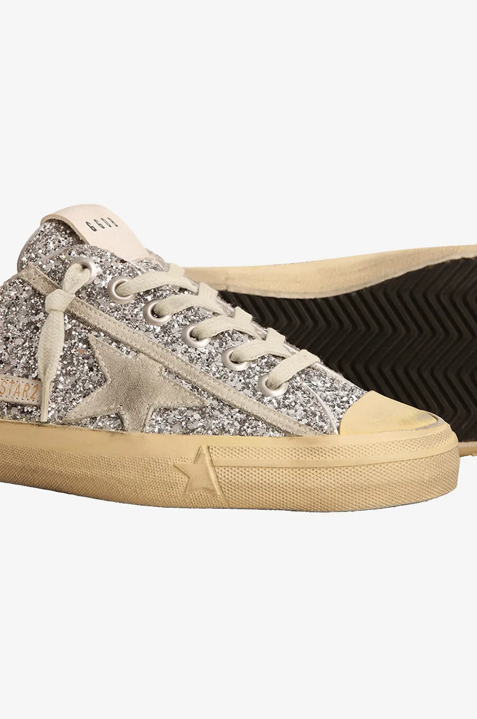 Niedrige Glittersneakers V-Star