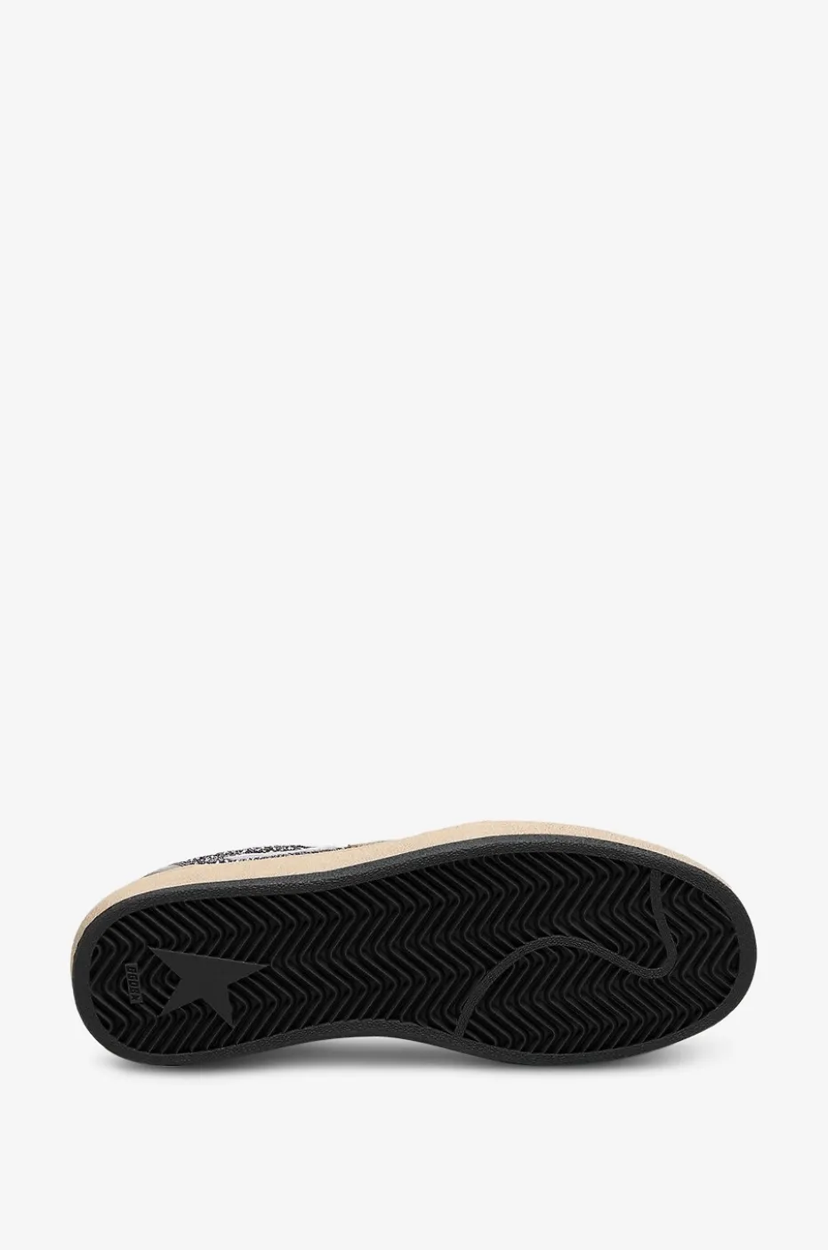 Niedrige Ledersneakers mit Glitzerdetails Ball Star