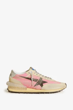 Niedrige Nylon- und Wildledersneakers Running Marathon M2000