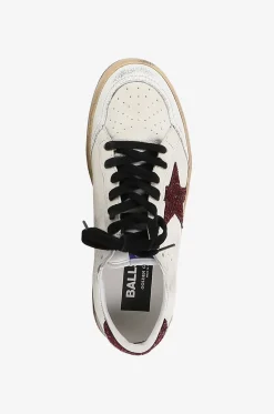 Niedrige Schnürsneakers aus Leder Super-Star