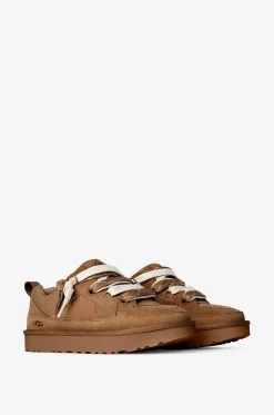 Niedrige Schnürsneakers aus Leder Lo Lowmel