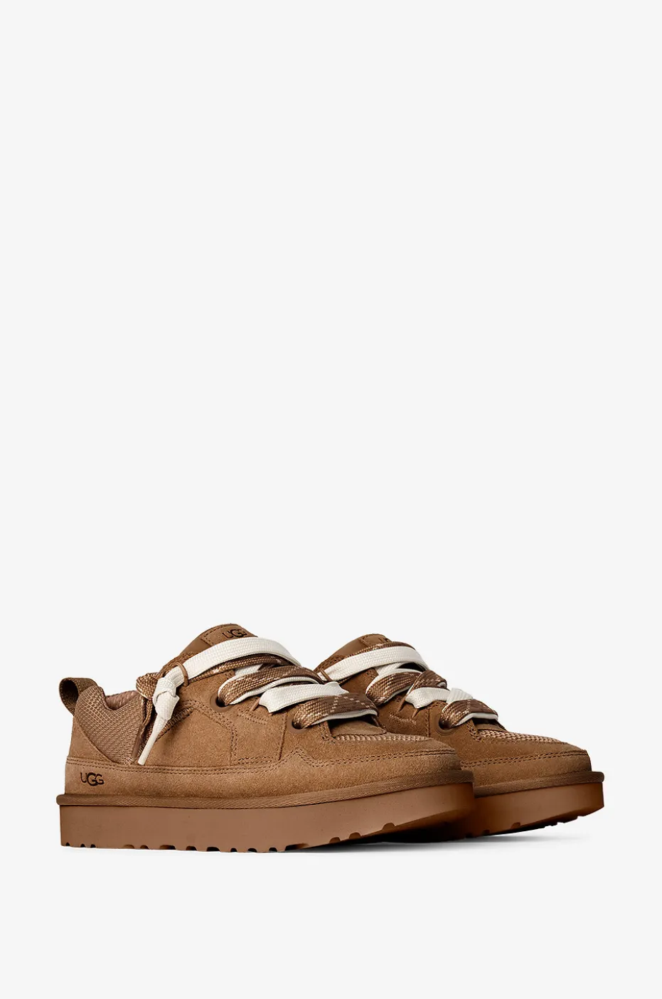 Niedrige Schnürsneakers aus Leder Lo Lowmel