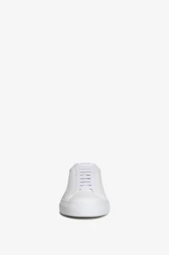 Niedrige Schnürsneakers aus genarbtem Leder Punto Luce