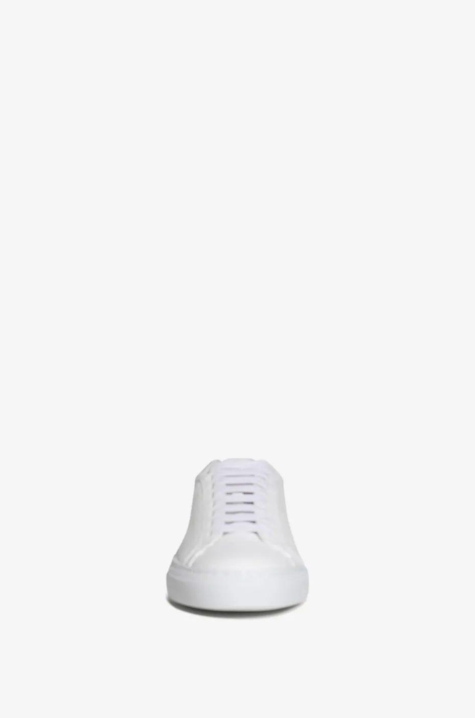 Niedrige Schnürsneakers aus genarbtem Leder Punto Luce