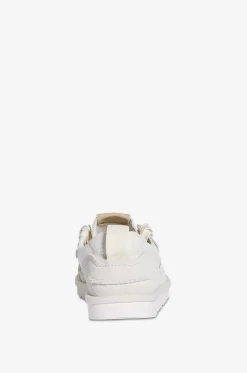 Niedrige Schnürsneakers aus Mesh und Wildleder Minimel