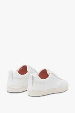 Niedrige Schnürsneakers aus genarbtem Leder Filo Diamante
