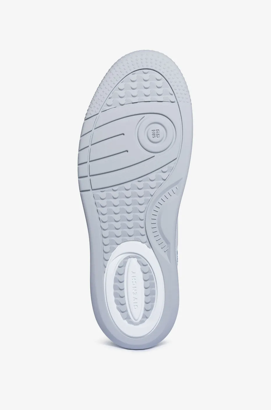 Niedrige Sneakers aus Denim und Leder 4G