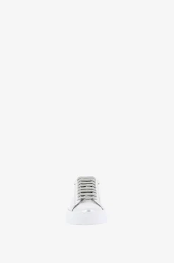 Niedrige Sneakers aus Metallic-Leder Dalila