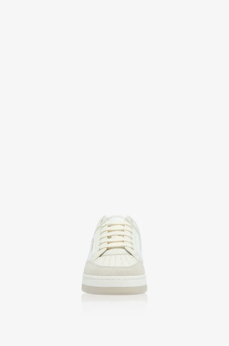 Niedrige Sneakers aus Nylon und Leder SL61