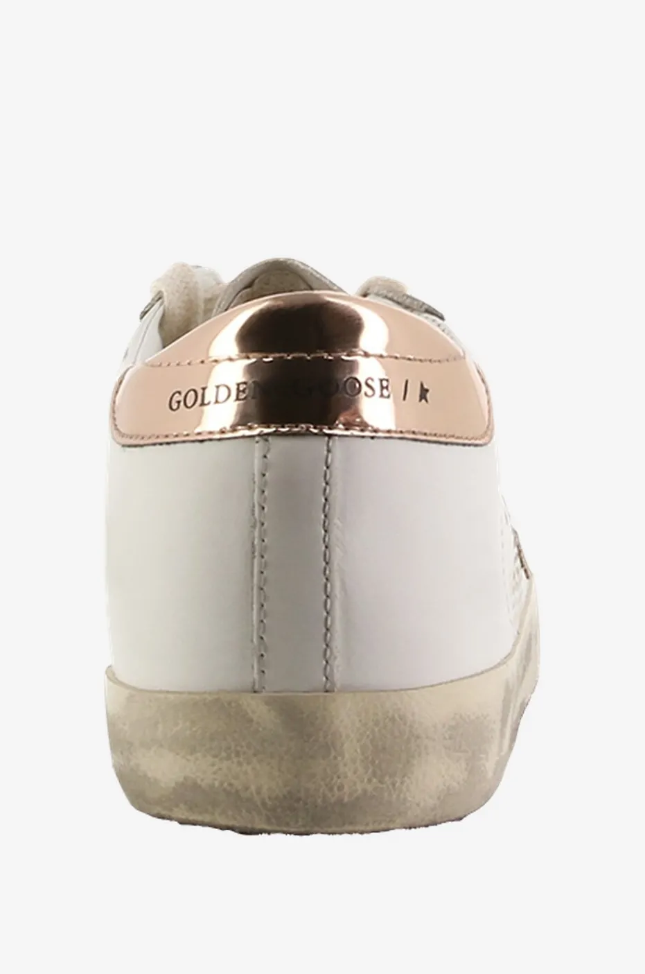 Niedrige Sneakers mit Glitterstern Super-Star