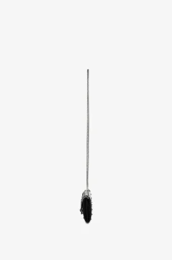Nietenbesetzte Brieftasche mit Kettengurt aus Kunstwildleder Falabella Continental