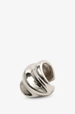 Ohrklemme aus Silber Wave Cuff