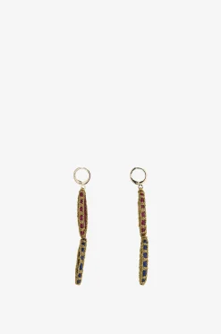 Ohrringe aus pflanzlichem Elfenbein Cartagena Double Mini