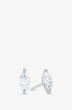 Ohrstecker aus Weissgold und Diamant The Marquise
