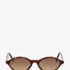 Ovale Sonnenbrille aus Acetat The Wifey