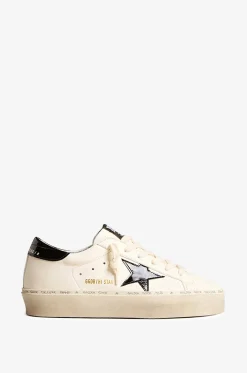 Plateausneakers aus Nappa- und Lackleder Hi Star