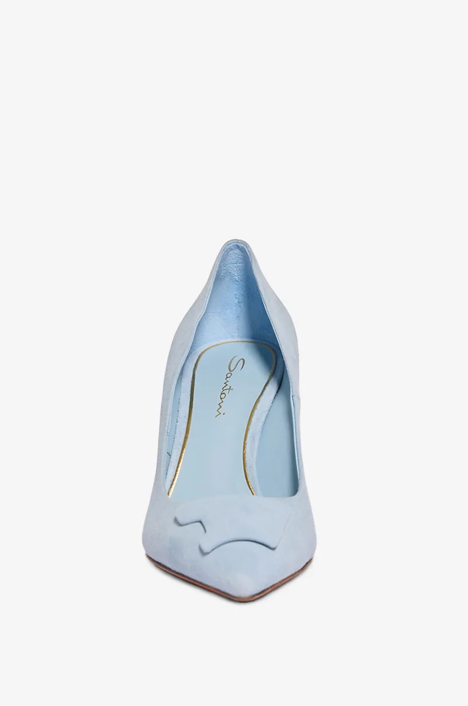 Pumps aus Leder Santoni Sibile 80