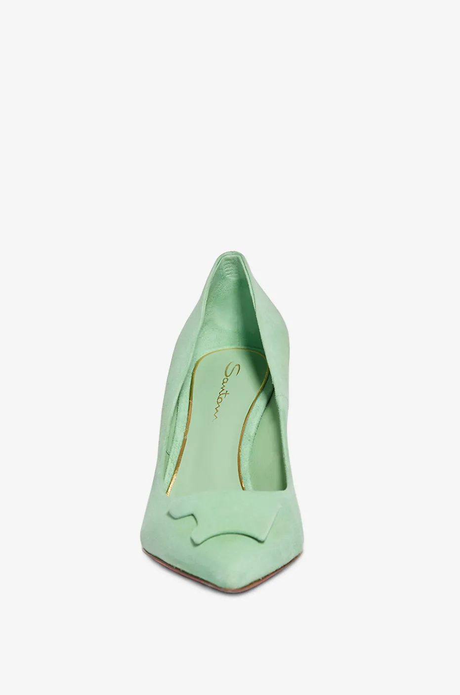 Pumps aus Leder Santoni Sibile 80