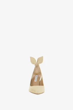 Pumps aus Wildleder Bow Tie 85