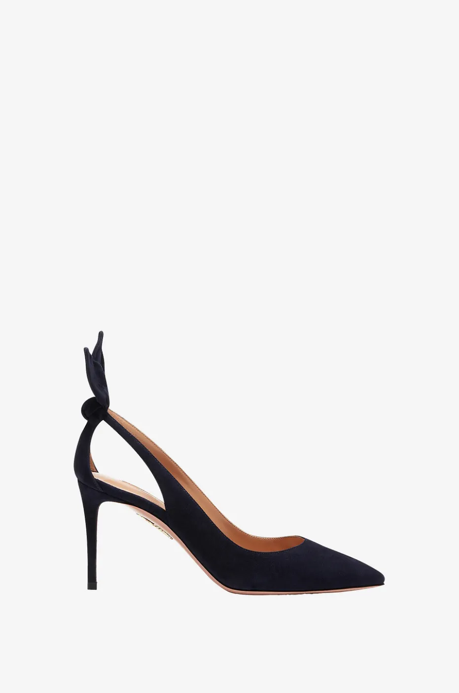 Pumps aus Wildleder Bow Tie 85
