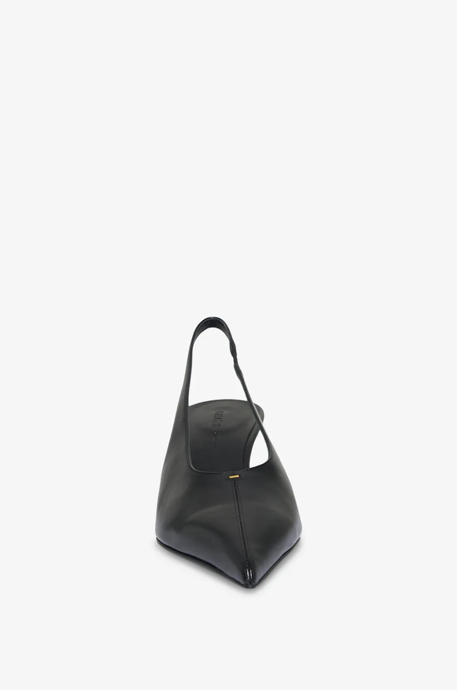 Pumps mit Fersenriemchen aus Leder Bella