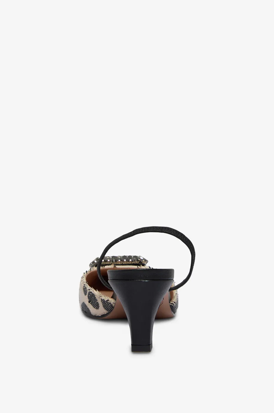 Pumps mit Fersenriemen mit Polka Dots verziert Irene