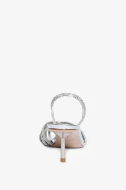 Pumps mit Stilettoabsatz aus metallisiertem Leder Embrace