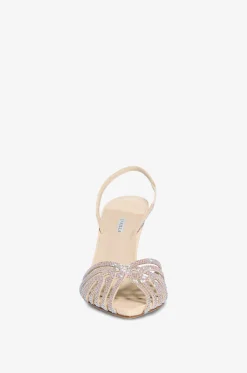 Pumps mit Stiletto-Absätzen mit Strasssteinen Embrace