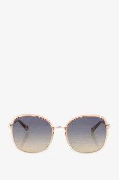 Quadratische Acetat-Sonnenbrille