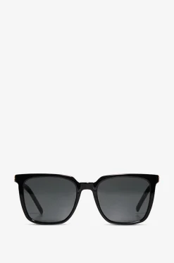 Quadratische Acetat-Sonnenbrille SL M146