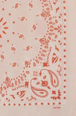 Quadratisches Halstuch aus Kaschmir mit Bandana-Print Hachiko Bico
