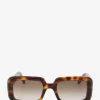 Quadratsiche Sonnenbrille in Schildpatt-Optik SL 534 Sunrise