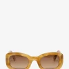 Rechteckige Acetat-Sonnenbrille The Posh