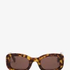 Rechteckige Sonnenbrille aus Acetat The Posh