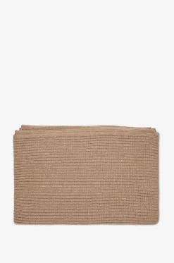 Rechteckige Stola aus glänzendem Lurex-Strickstoff