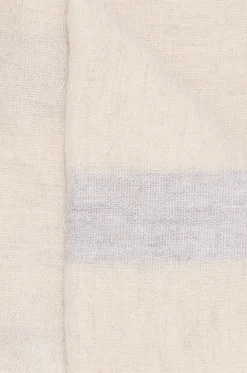 Rechteckiger Kaschmirschal mit Batikdruck Noah